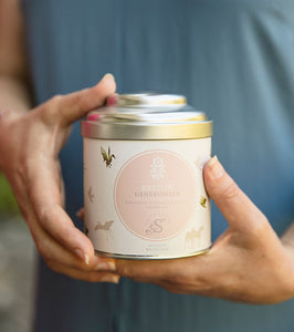 Generositea - 100% Lemongrass, Peppermint, Hibiscus Herbal Tea in Gorgeous Tin