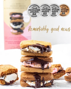 Dark Chocolate Raspberry S’mores Kit